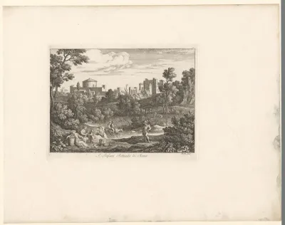 Gezicht op de San Stefano Rotonda in Rome