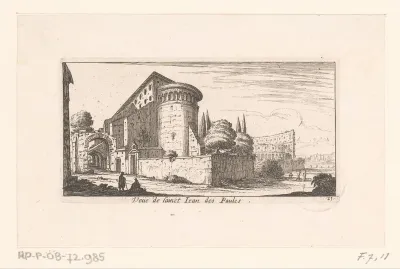 Gezicht op de Santi Giovanni e Paolo