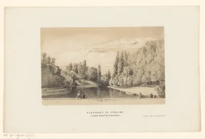 Gezicht op de Singelgracht in Utrecht