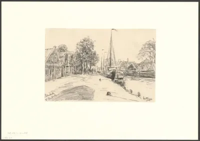 Gezicht op de Sloterkade