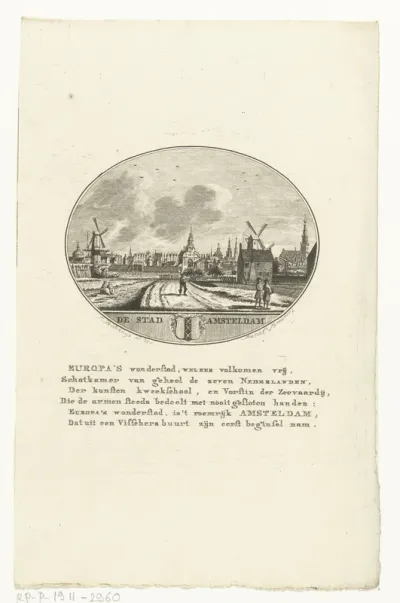 Gezicht op de Spaarndammerdijk in Amsterdam