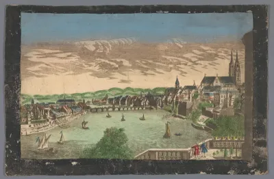 Gezicht op de stad Bazel