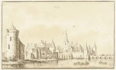 Gezicht op de stad Gennep