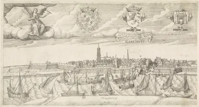 Gezicht op de stad Gorinchem
