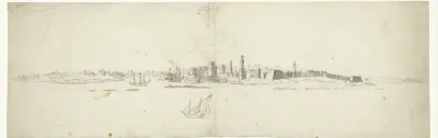 Gezicht op de stad Tripoli