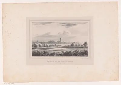 Gezicht op de stad Zwolle