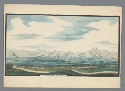 Gezicht op de Swartberge