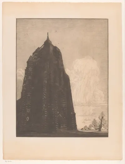 Gezicht op de Toren van Ransdorp