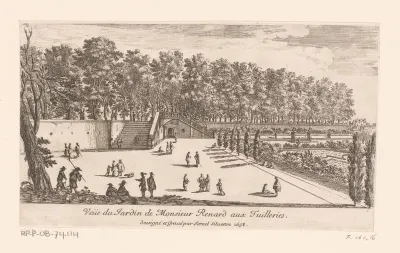 Gezicht op de tuin van mijnheer Renard