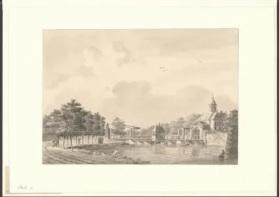 Gezicht op de Utrechtsepoort