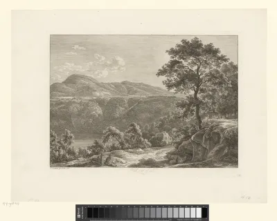 Gezicht op de Villa Palazzola