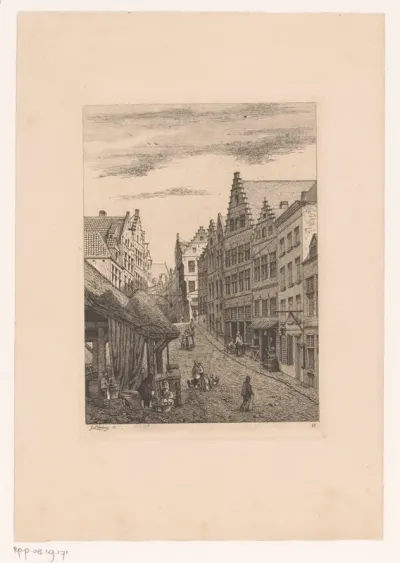 Gezicht op de Visberg in Antwerpen