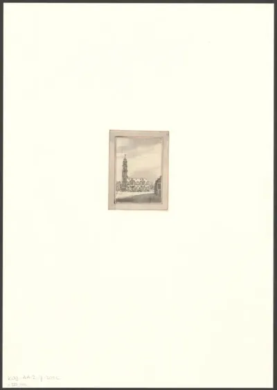 Gezicht op de Westerkerk