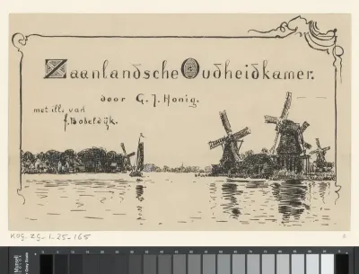 Gezicht op de Zaan