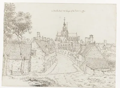 Gezicht op de Zuidmolenstraat in Bergen op Zoom