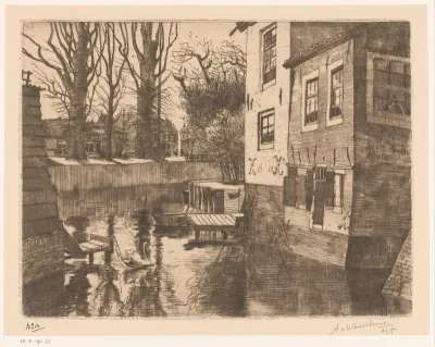 Gezicht op de Zuidsingel in Amersfoort
