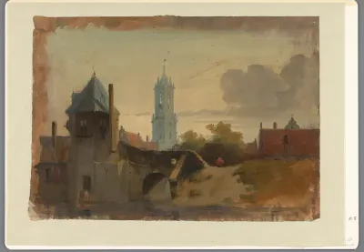 Gezicht op Delft