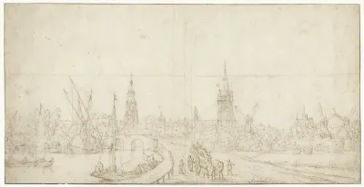Gezicht op Delft
