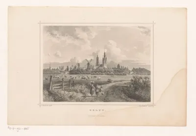Gezicht op Delft