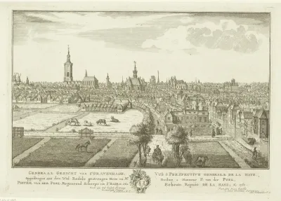 Gezicht op Den Haag