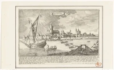 Gezicht op Deventer