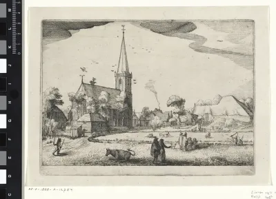 Gezicht op Diemen