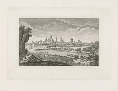Gezicht op Dijon