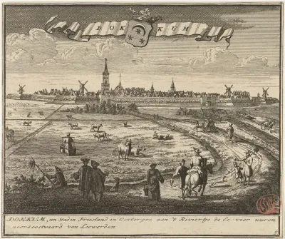 Gezicht op Dokkum