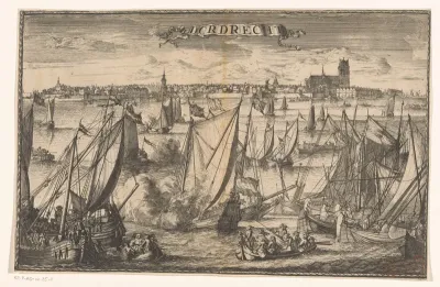Gezicht op Dordrecht