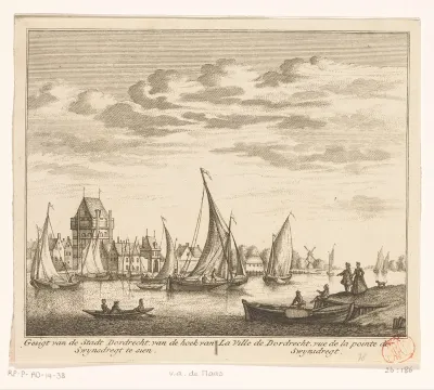 Gezicht op Dordrecht