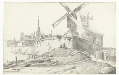 Gezicht op Dordrecht
