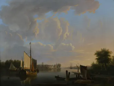 Gezicht op Dordrecht