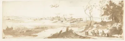 Gezicht op Doullens