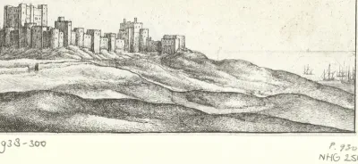 Gezicht op Dover Castle