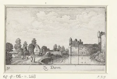 Gezicht op Düren