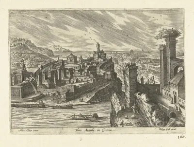 Gezicht op een bron van een onbekende rivier in Griekenland