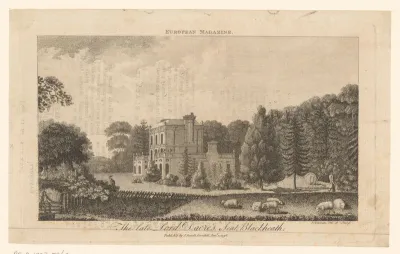 Gezicht op een landhuis in Blackheath
