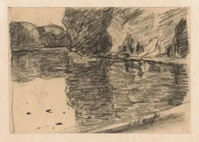 Gezicht op een rivier