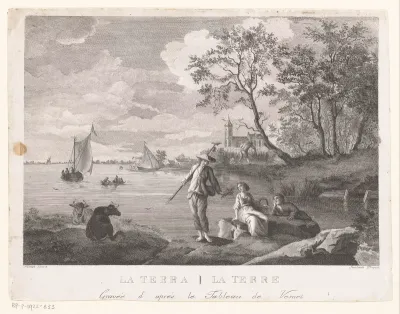 Gezicht op een rivier