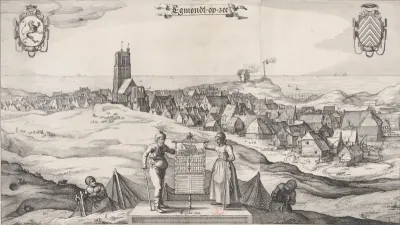 Gezicht op Egmond aan Zee