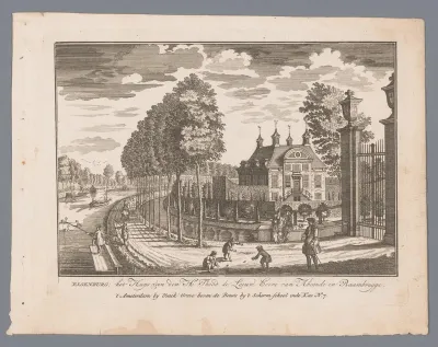 Gezicht op Elsenburg