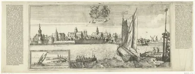 Gezicht op Emden