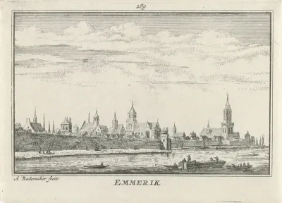 Gezicht op Emmerik