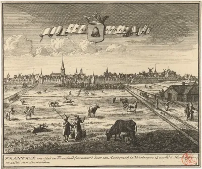 Gezicht op Franeker