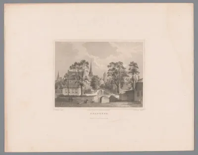 Gezicht op Franeker