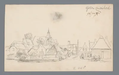Gezicht op Giessenburg
