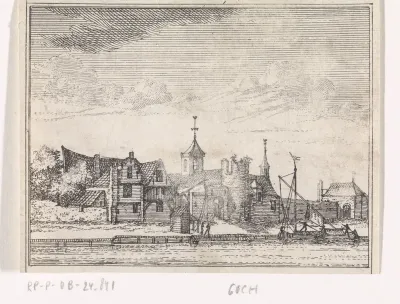 Gezicht op Goch