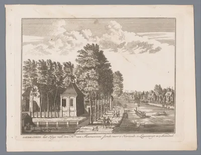 Gezicht op Goudestein