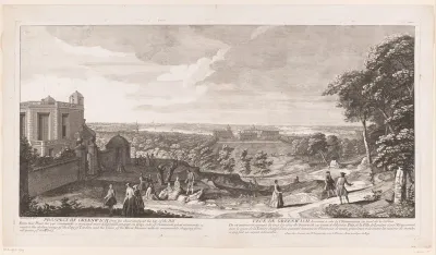 Gezicht op Greenwich