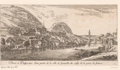 Gezicht op Grenoble